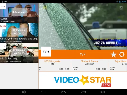 Videostar TV android App screenshot 4