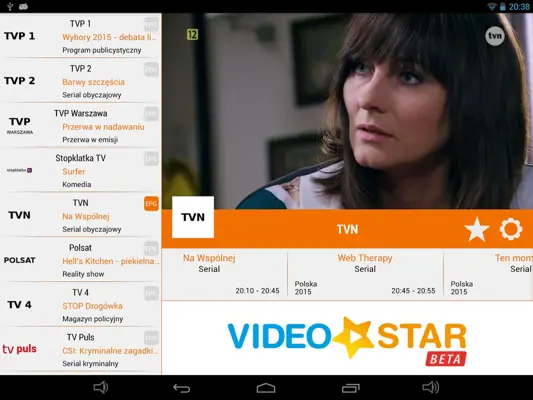 Videostar TV android App screenshot 5